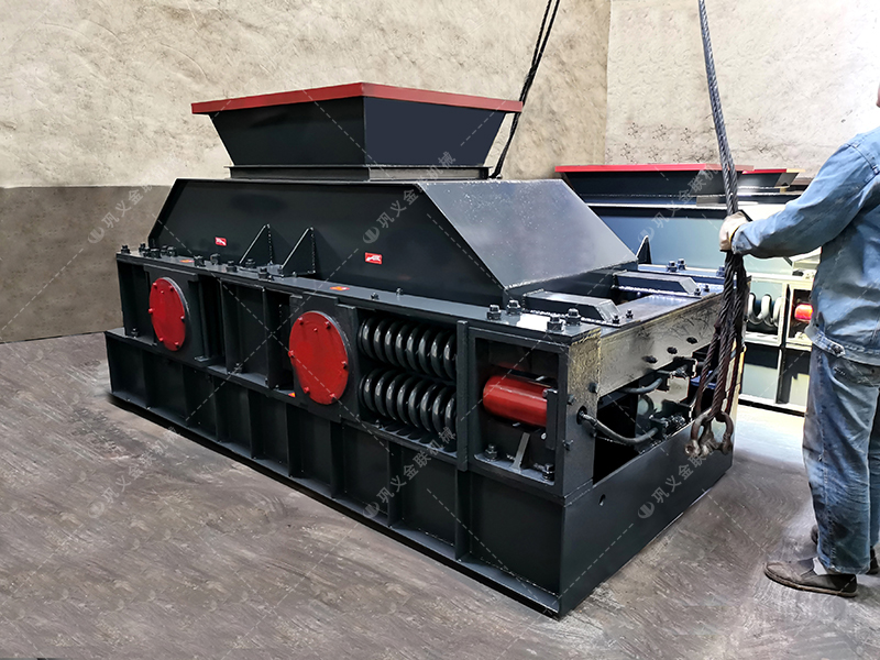 1000x700中型半自动液压对辊9I免费看片发货图片