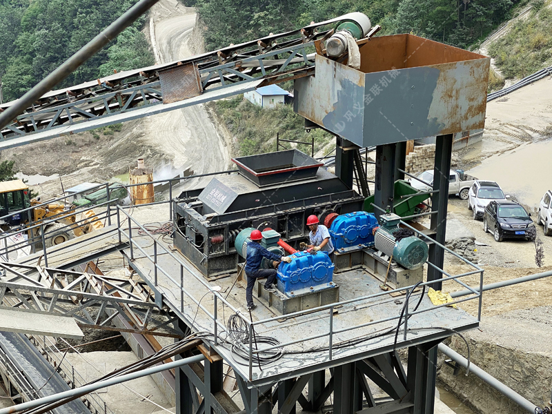 大型砂石厂购置一台重型对辊9I免费看片需要投资多少？